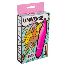 Розовый мини-вибратор Universe Teasing Ears - 12,5 см. Розовый мини-вибратор Universe Teasing Ears - 12,5 см.