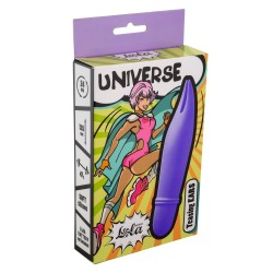 Фиолетовый мини-вибратор Universe Teasing Ears - 12,5 см. Фиолетовый мини-вибратор Universe Teasing Ears - 12,5 см.