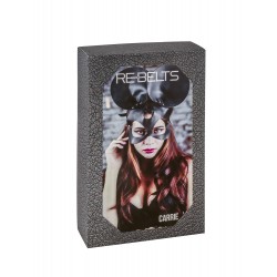 Чёрная маска Carrie Black с круглыми ушками Чёрная маска Carrie Black с круглыми ушками