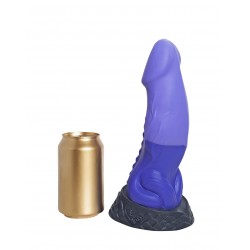 Фиолетовый фаллоимитатор Ночная Фурия Large - 26,5 см.  Фиолетовый фаллоимитатор Ночная Фурия Large - 26,5 см.