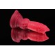 Красный фаллоимитатор Акита large - 27,5 см.