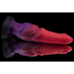 Красно-синий фаллоимитатор Гиппогриф large - 27 см. Красно-синий фаллоимитатор Гиппогриф large - 27 см.