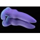 Фиолетовый фаллоимитатор Зорг mini - 17 см.