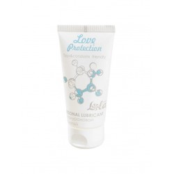 Увлажняющий лубрикант на водной основе Love Protection - 50 мл. Увлажняющий лубрикант на водной основе Love Protection - 50 мл.