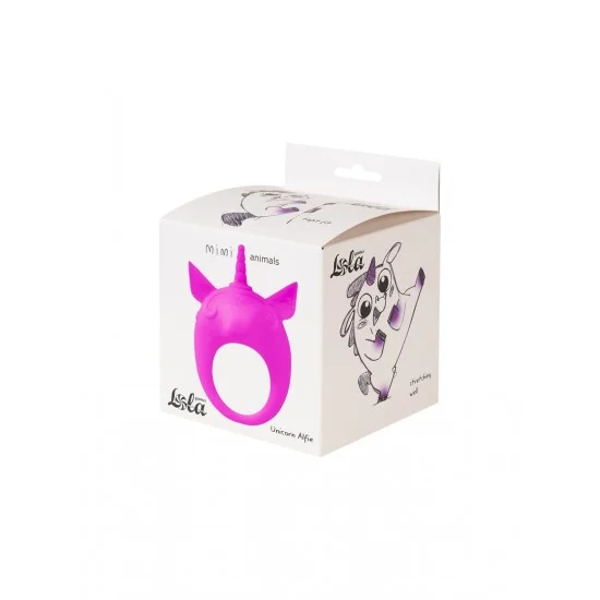 Фиолетовое эрекционное кольцо Unicorn Alfie 7000-16lola