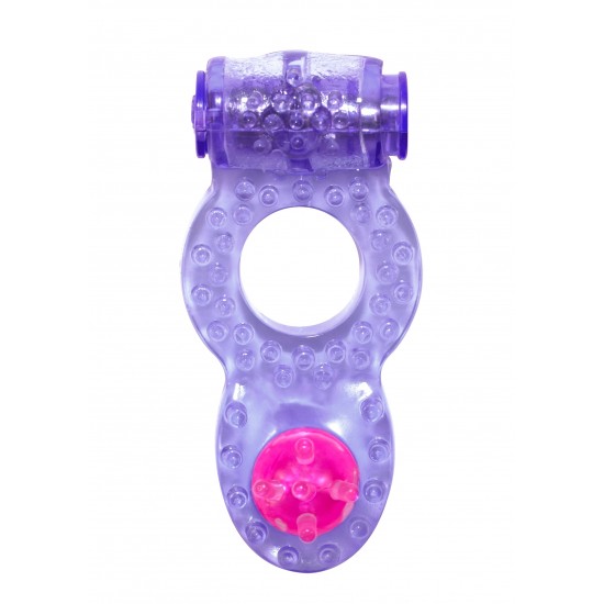 Фиолетовое эрекционное кольцо Rings Ringer
