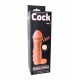 Фаллоудлинитель с кольцом COCK size S - 13,5 см.