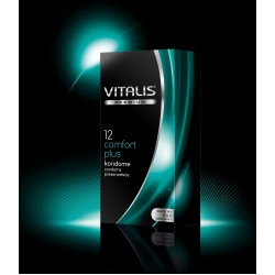 Презервативы VITALIS PREMIUM №12 comfort plus - анатомической формы (ширина 53mm)