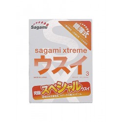 Ультратонкие презервативы Sagami Xtreme Superthin - 3 шт. Ультратонкие презервативы Sagami Xtreme Superthin - 3 шт.