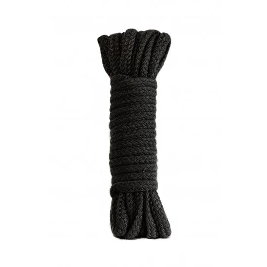 Черная веревка Tende - 10 м. 1158-01lola Черная веревка Tende - 10 м. 1158-01lola