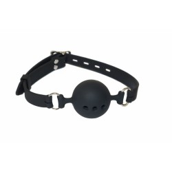 Черный кляп-шарик Charmer M Черный кляп-шарик Charmer M