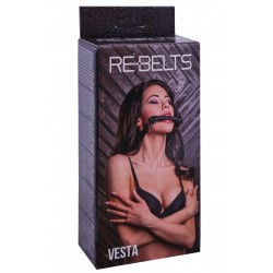 Кляп-трензель Vesta с металлическими кольцами Кляп-трензель Vesta с металлическими кольцами