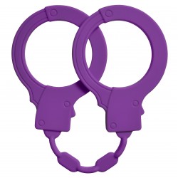 Фиолетовые силиконовые наручники Stretchy Cuffs Purple Фиолетовые силиконовые наручники Stretchy Cuffs Purple