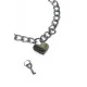 Серебристый ошейник Embrace с ключиком 1093-01lola Серебристый ошейник Embrace с ключиком 1093-01lola