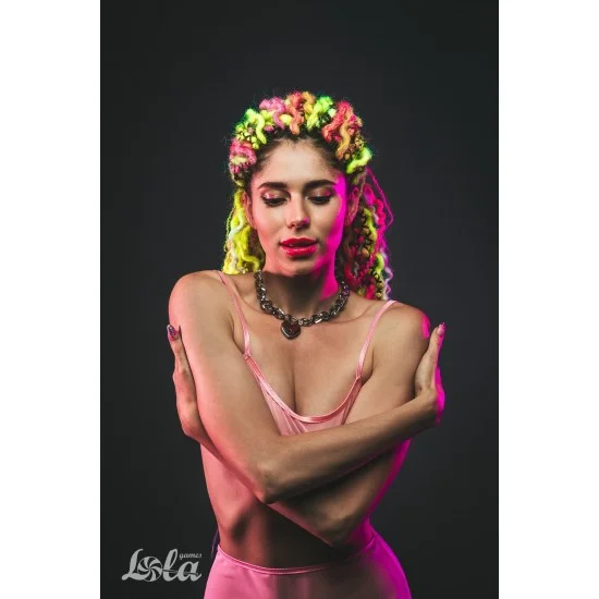 Серебристый ошейник Embrace с ключиком 1093-01lola Серебристый ошейник Embrace с ключиком 1093-01lola