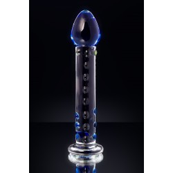 Нереалистичный фаллоимитатор Sexus Glass, стекло, прозрачный, 18 см 10302782 Нереалистичный фаллоимитатор Sexus Glass, стекло, прозрачный, 18 см 10302782