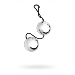 Вагинальные шарики TOYFA, ABS пластик, серебристый, 20,5 см,Ø 3,5 см Вагинальные шарики TOYFA, ABS пластик, серебристый, 20,5 см,Ø 3,5 см