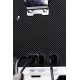 Секс-чемодан Diva Tool Box, с двумя сменными насадками, металл, черный, 41 см
