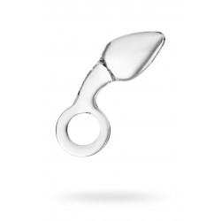 Анальная втулка Sexus Glass, стекло, прозрачная, 14,5 см, Ø 4 см 10470328 Анальная втулка Sexus Glass, стекло, прозрачная, 14,5 см, Ø 4 см 10470328