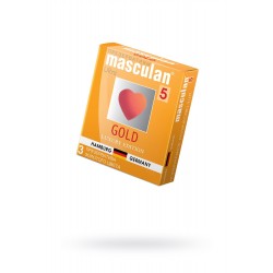 Презервативы Masculan 5 Ultra, золотые, 3 шт Презервативы Masculan 5 Ultra, золотые, 3 шт
