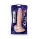 Реалистичный вибратор TOYFA RealStick Nude, PVC, 7 режимов вибрации, телесный.