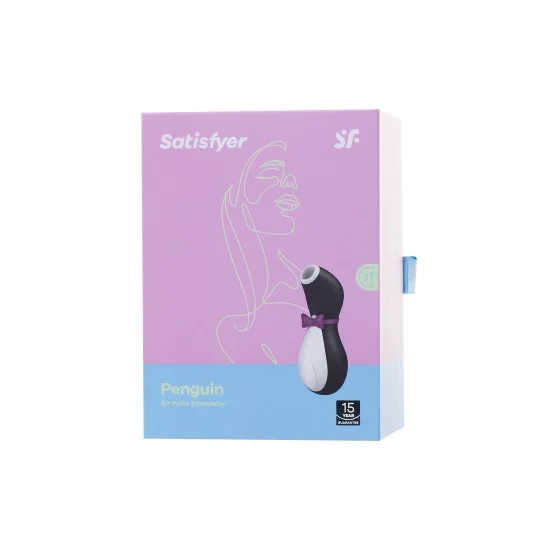 Вакуум-волновой бесконтактный стимулятор клитора Satisfyer Pro Penguin NG, силикон, черный, 11,5 см. J2018-8N-P Вакуум-волновой бесконтактный стимулятор клитора Satisfyer Pro Penguin NG, силикон, черный, 11,5 см. J2018-8N-P