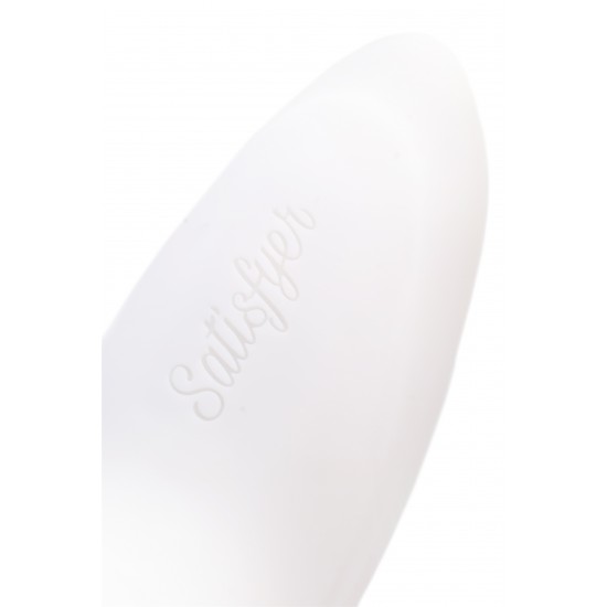 Стимулятор клитора Satisfyer Pro Plus Vibration, силикон+ABS пластик, белый, 19 см.