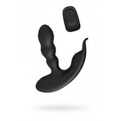 Стимулятор простаты Levett Jonas, силикон, черный, 12,5 см Стимулятор простаты Levett Jonas, силикон, черный, 12,5 см