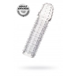 Насадка на пенис TOYFA A-Toys Boyn, TPR, прозрачный, 15,2 см Насадка на пенис TOYFA A-Toys Boyn, TPR, прозрачный, 15,2 см