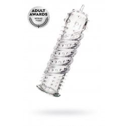 Насадка на пенис TOYFA A-Toys, TPR, прозрачный, 15,3 см Насадка на пенис TOYFA A-Toys, TPR, прозрачный, 15,3 см