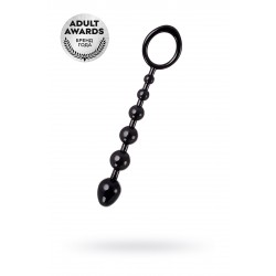 Анальная цепочка Toyfa A-toys S, TPE, черный, 19,8см Анальная цепочка Toyfa A-toys S, TPE, черный, 19,8см