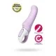 Нереалистичный вибратор Satisfyer Vibes Charming Smile, силикон, фиолетовый, 18,7 см. J6426-V Нереалистичный вибратор Satisfyer Vibes Charming Smile, силикон, фиолетовый, 18,7 см. J6426-V