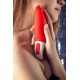 Нереалистичный вибратор Satisfyer Vibes Power Flower, силикон, красный, 18,8 см.