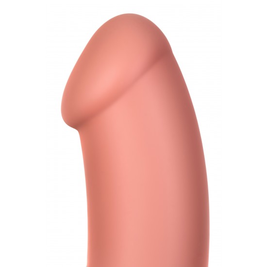 Нереалистичный вибратор Satisfyer Vibes Master, силикон, бежевый, 23,5 см.