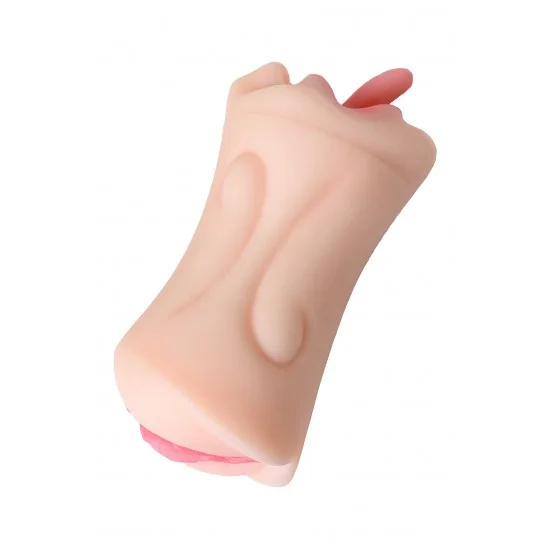 Мастурбатор реалистичный TOYFA Juicy Pussy Fruity Tongue, рот и вагина, TPE, телесный,19 см 893019 Мастурбатор реалистичный TOYFA Juicy Pussy Fruity Tongue, рот и вагина, TPE, телесный,19 см 893019