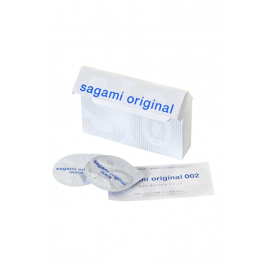 Презервативы полиуретановые Sagami Original 002  Quick №6