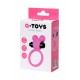 Виброкольцо на пенис A-Toys by TOYFA Pikle, силикон, розовое, 6,9 см, Ø 3,1 см