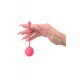 Вагинальный шарик L'EROINA by TOYFA Rosy, силикон, красные, 10,5 см