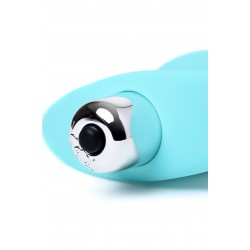 Анальный вибратор Штучки-Дрючки, голубой, силикон, 11,5 см Анальный вибратор Штучки-Дрючки, голубой, силикон, 11,5 см