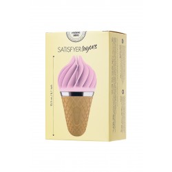 Вибромассажер Satisfyer layons Sweet Treat , силикон, розовый, 10,4 см.