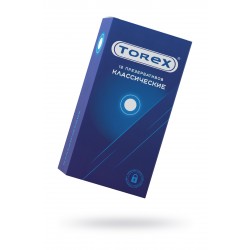 Презервативы классические TOREX  латекс, №12, 19 см