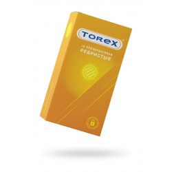 Презервативы ребристые TOREX латекс, №12, 18,5 см Презервативы ребристые TOREX латекс, №12, 18,5 см