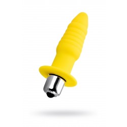 Анальная вибровтулка ToDo by Toyfa Lancy, силикон, желтая, 11 см Анальная вибровтулка ToDo by Toyfa Lancy, силикон, желтая, 11 см