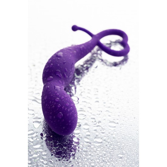 Анальная втулка ToDo by Toyfa Wlap, водонепроницаемая, силикон, фиолетовая, 16 см, Ø 2,5 см