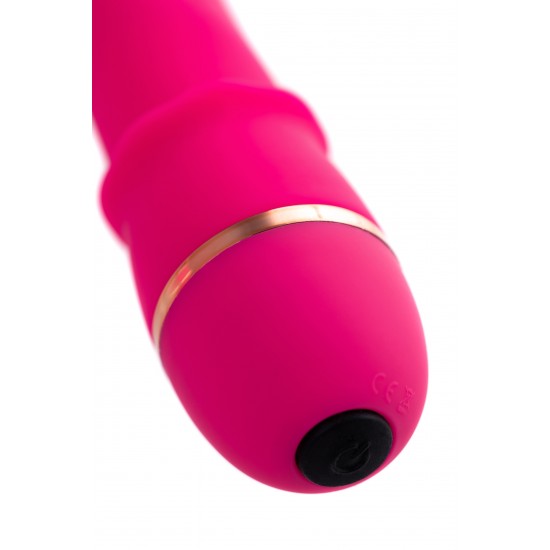 Нереалистичный вибратор A-Toys by TOYFA Marchy, силикон, розовый, 16,6 см, Ø 3