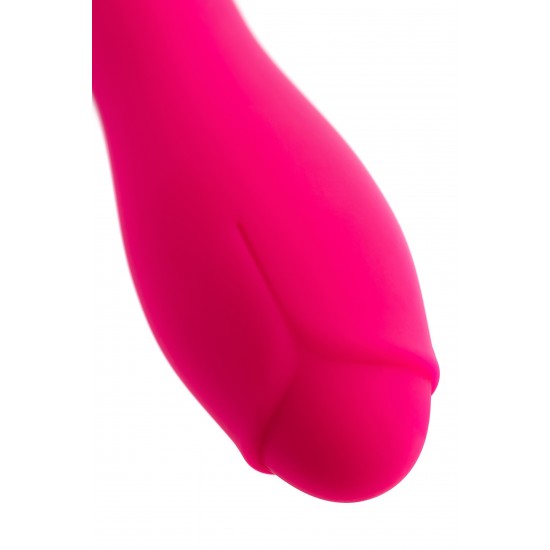 Нереалистичный вибратор A-Toys by TOYFA Marchy, силикон, розовый, 16,6 см, Ø 3