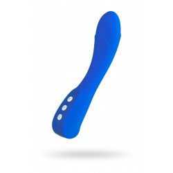 Нереалистичный вибратор L'EROINA by TOYFA Blury, силикон, синий, 18,5 см, Ø 3,4 Нереалистичный вибратор L'EROINA by TOYFA Blury, силикон, синий, 18,5 см, Ø 3,4