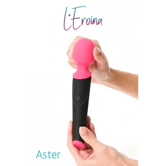 Вибростимулятор L'EROINA by TOYFA Aster, силикон, розовый, 19,5 см, Ø 3,8 см 561023 Вибростимулятор L'EROINA by TOYFA Aster, силикон, розовый, 19,5 см, Ø 3,8 см 561023