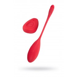 Виброяйцо Levett Alina, силикон, красное, 18 см Виброяйцо Levett Alina, силикон, красное, 18 см