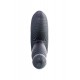 Стимулятор простаты Levett Ancus, силикон, черный, 11 см